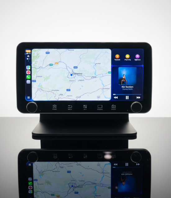 Anku A103 4GB RAM 64GB Dahili Hafıza 10.3 Inch QLED Tuşlu Araç Multimedya Sistemi