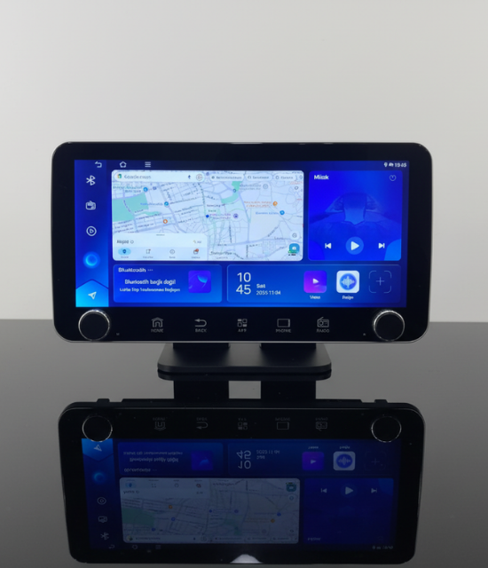 Anku A103 4GB RAM 64GB Dahili Hafıza 10.3 Inch QLED Tuşlu Araç Multimedya Sistemi