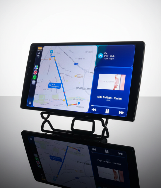 Anku A133 4GB RAM 64GB Dahili Hafıza QLED Araç Multimedya Sistemi