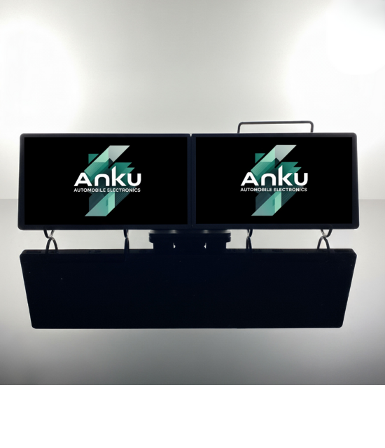 Anku A216 4GB RAM 64GB Dahili Hafıza Çift Ekranlı QLED Araç Multimedya Sistemi