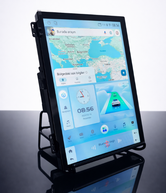 Anku A197 Tesla 4GB RAM 64GB Dahili Hafıza 9.7 Inch QLED Araç Multimedya Sistemi