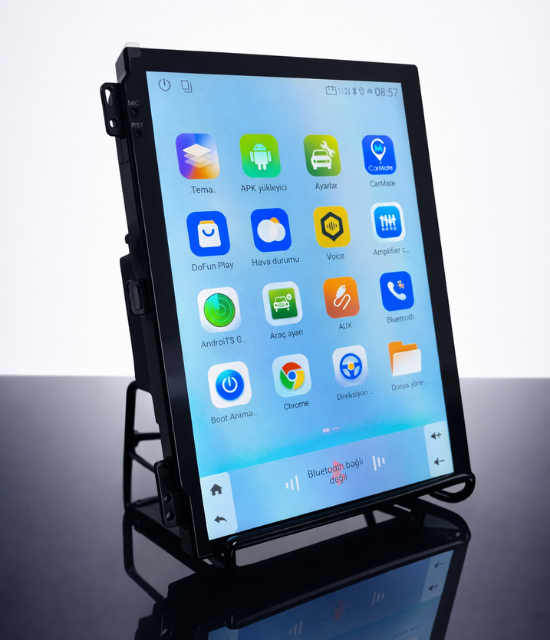 Anku A197 Tesla 4GB RAM 64GB Dahili Hafıza 9.7 Inch QLED Araç Multimedya Sistemi