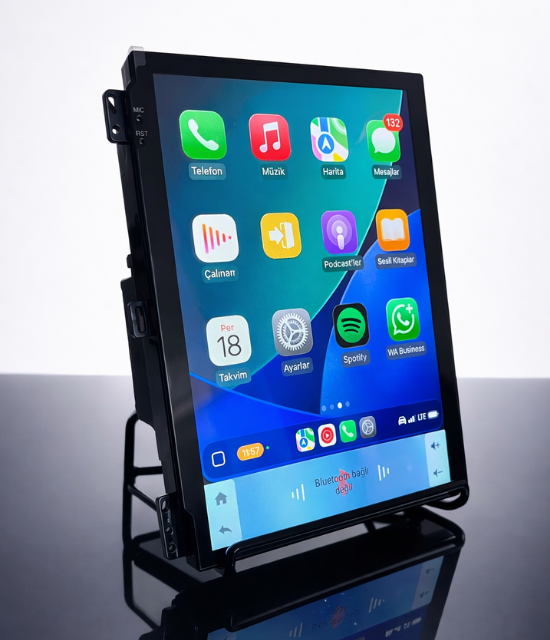 Anku A197 Tesla 4GB RAM 64GB Dahili Hafıza 9.7 Inch QLED Araç Multimedya Sistemi