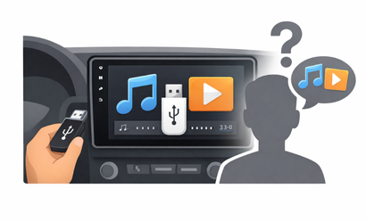 Android multimedya cihazda USB'den muzik ve video nasil oynatilir?