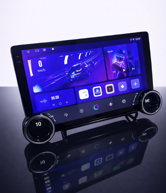 Anku Diamond 4GB RAM 64GB Dahili Hafıza 9.7 Inch QLED Araç Multimedya Sistemi