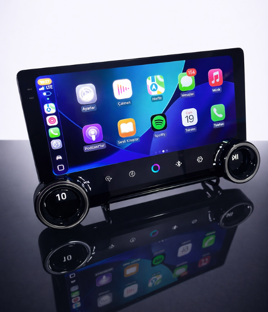 Anku Diamond 4GB RAM 64GB Dahili Hafıza 9.7 Inch QLED Araç Multimedya Sistemi